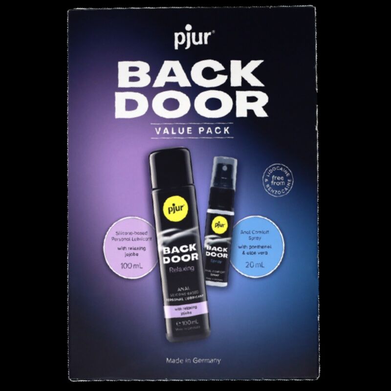 PJUR - BACK DOOR SET DE LUBRICANTE ANAL Y SPRAY