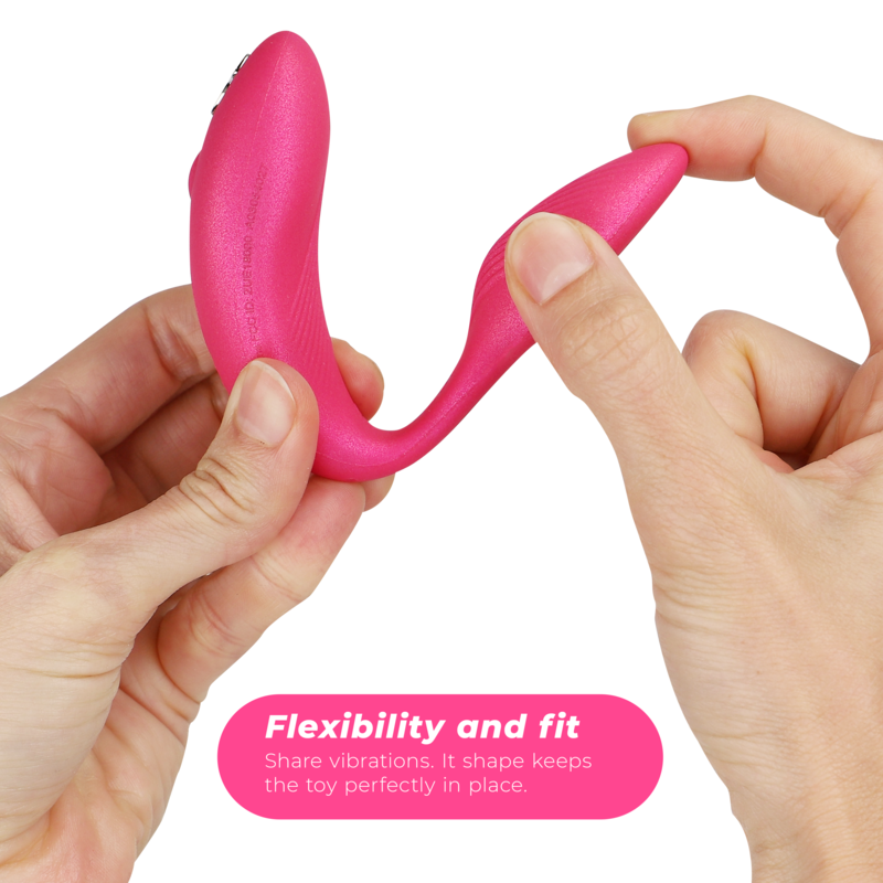 WE-VIBE - CHORUS VIBRADOR PAREJAS CON CONTROL SQUEEZE ROSA