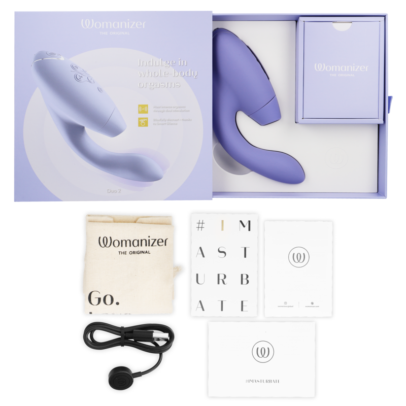 WOMANIZER - DUO 2 ESTIMULADOR LILA