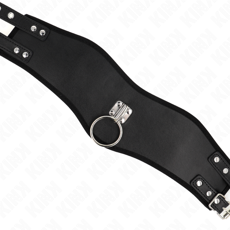 KINK - COLLAR CON CORREA 65 CM ANCHO NEGRO AJUSTABLE 40-55 CM X 10 CM