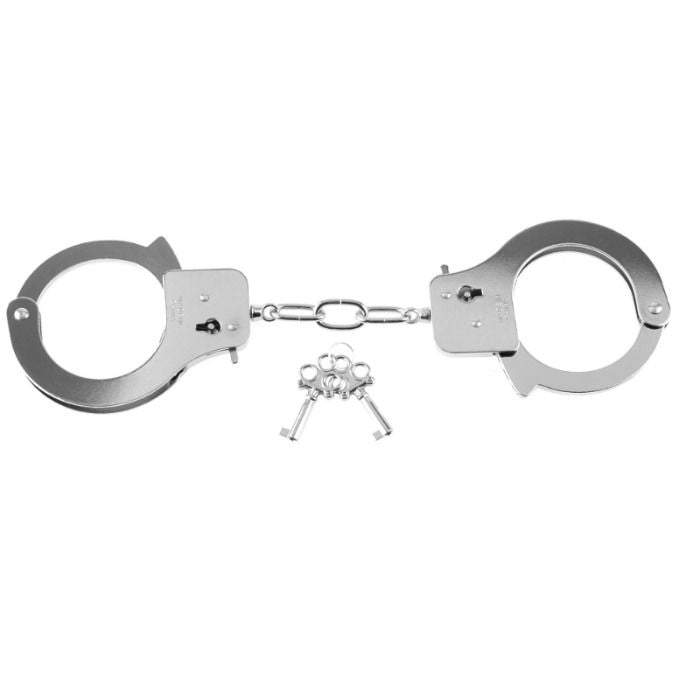 FETISH FANTASY SERIES - SERIES DESIGNER METAL HANDCUFFS