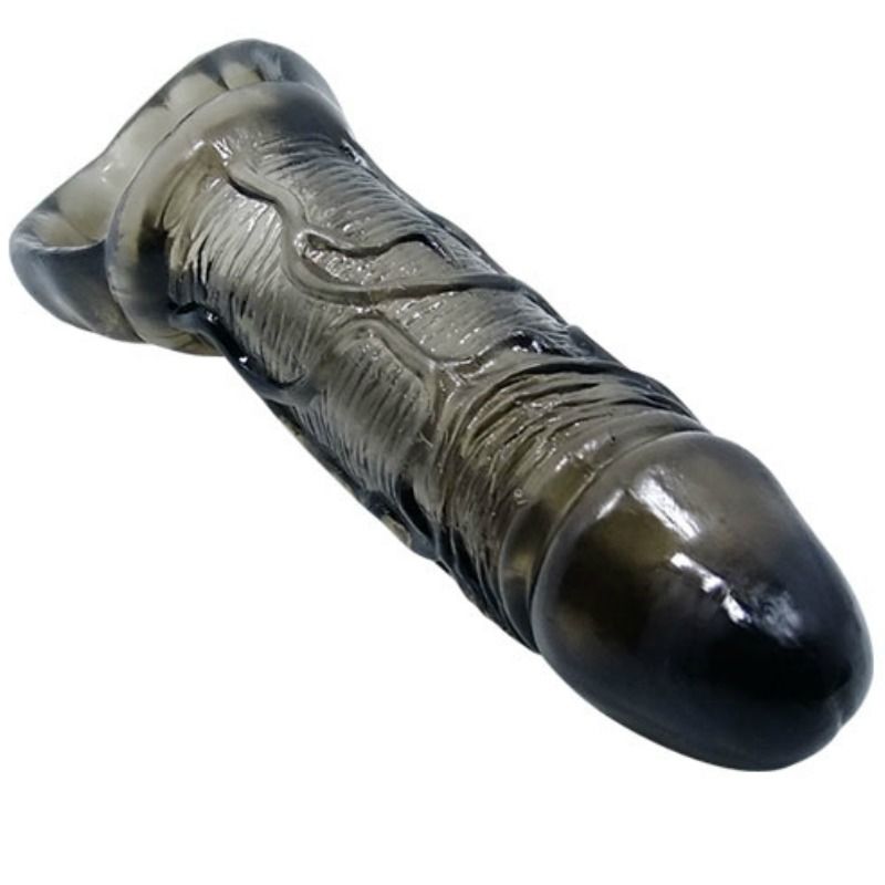 BAILE - FUNDA EXTENSORA PENE CON STRAP PARA TESTICULOS 11.5 CM