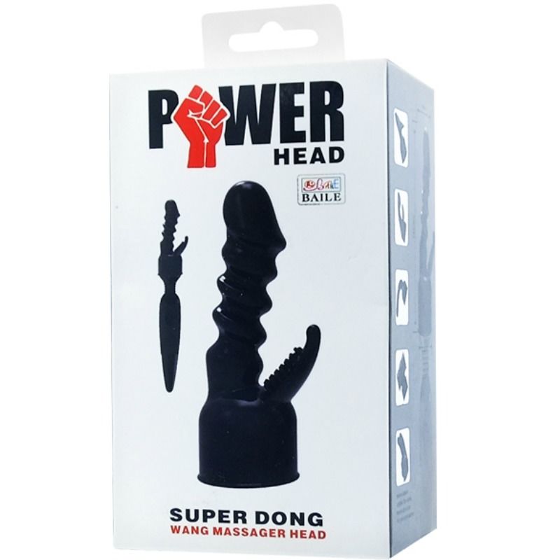 BAILE - POWER HEAD CABEZAL INTERCAMBIABLE PARA ESTIMULACION INTERNA Y CLITORIS