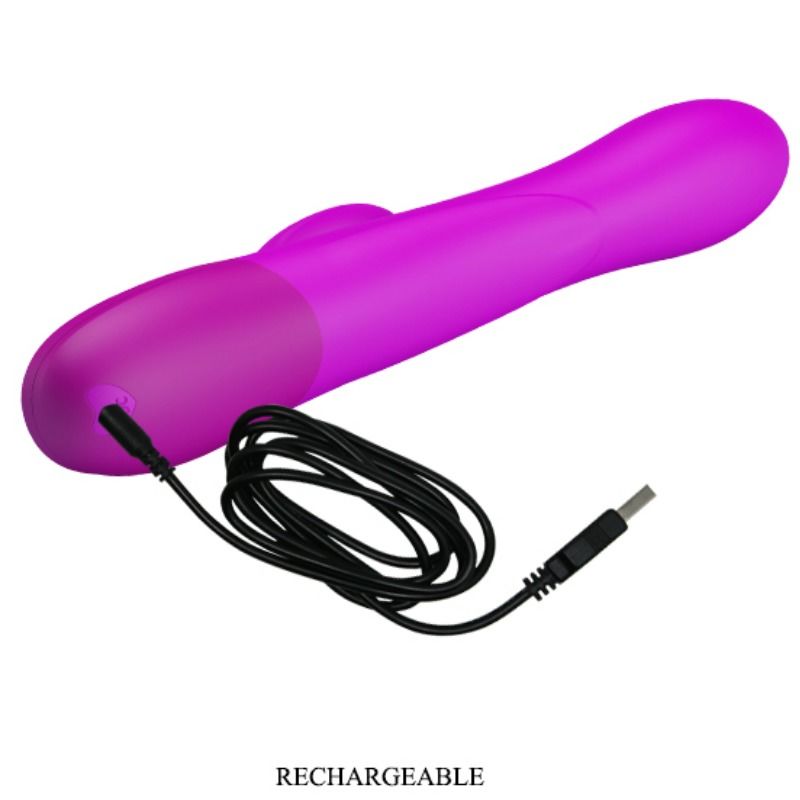 PRETTY LOVE - DEMPSEY VIBRADOR HINCHABLE RECARGABLE