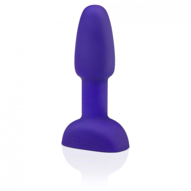 B-VIBE - RIMMING CONTROL REMOTO ANAL PLUG PETITE LILA