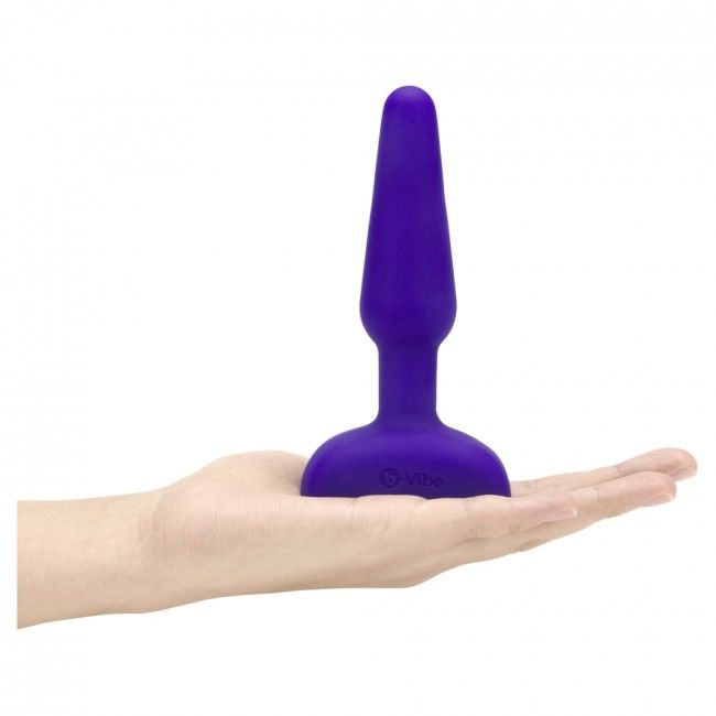 B-VIBE - TRIO CONTROL REMOTO PLUG ANAL LILA