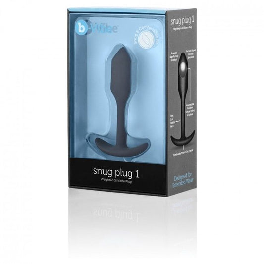 B-VIBE - SNUG PLUG 1 NEGRO