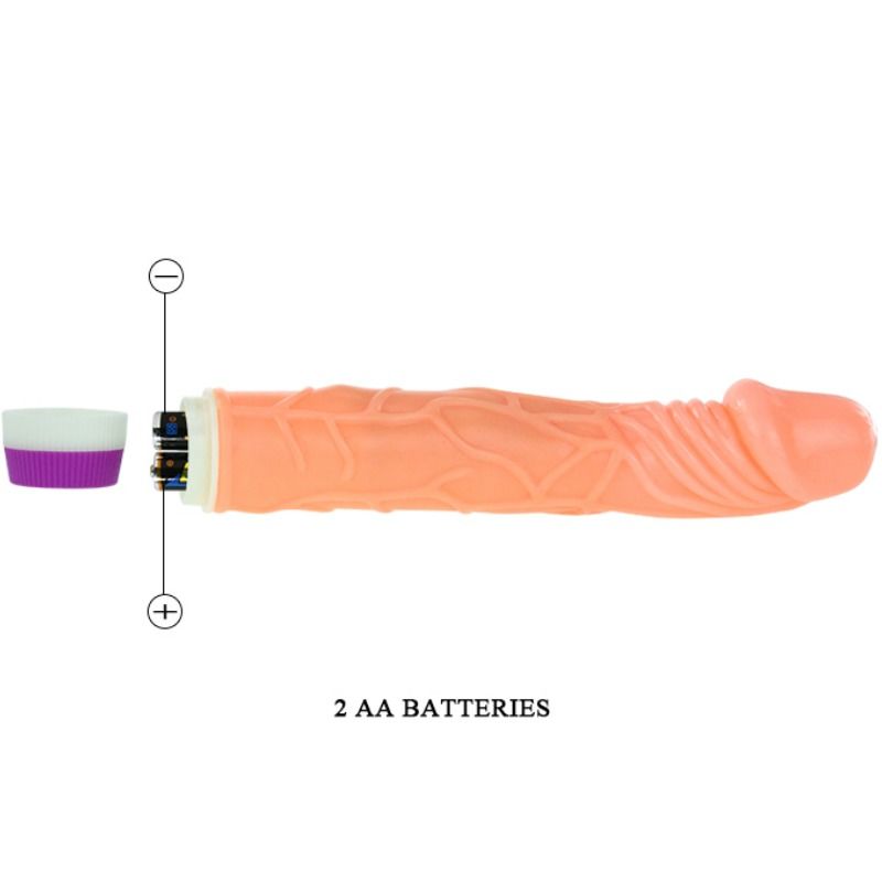 BAILE - WAVES OF PLEASURE REALISTIC VIBRATING 22.5 CM