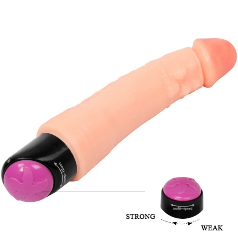 BAILE - VIBRADOR REALISTICO FLEXIBLE 25 CM