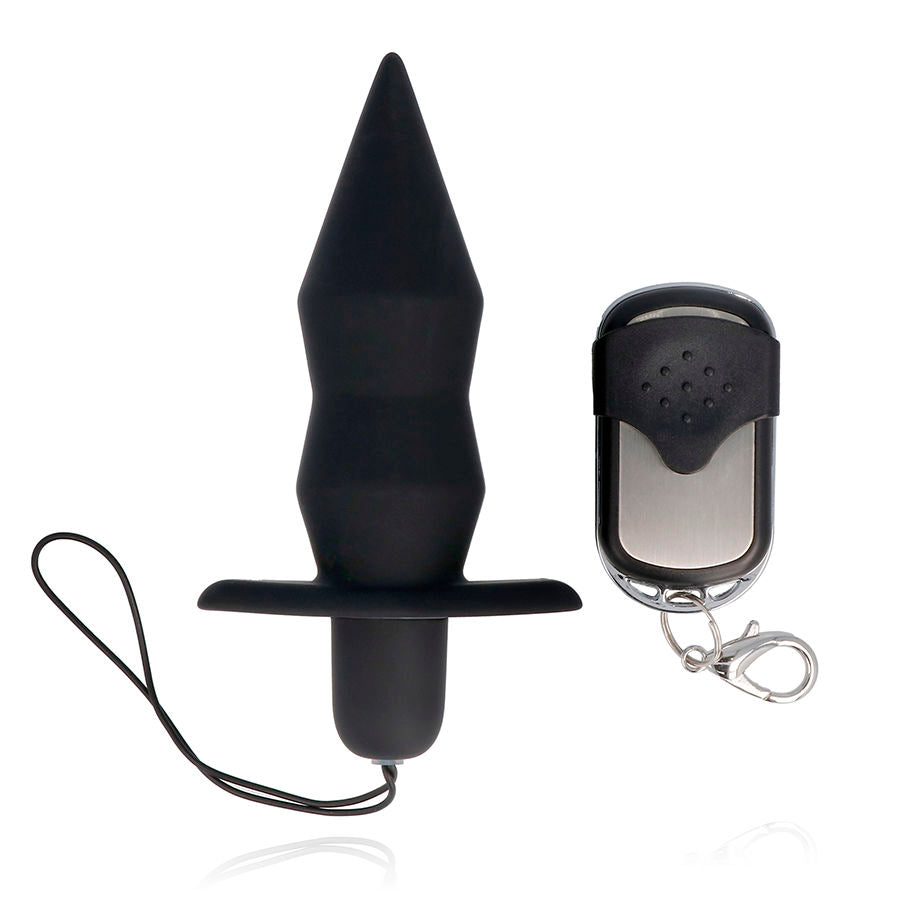 SPIRIT - PLUG ANAL CONTROL REMOTO NEGRO