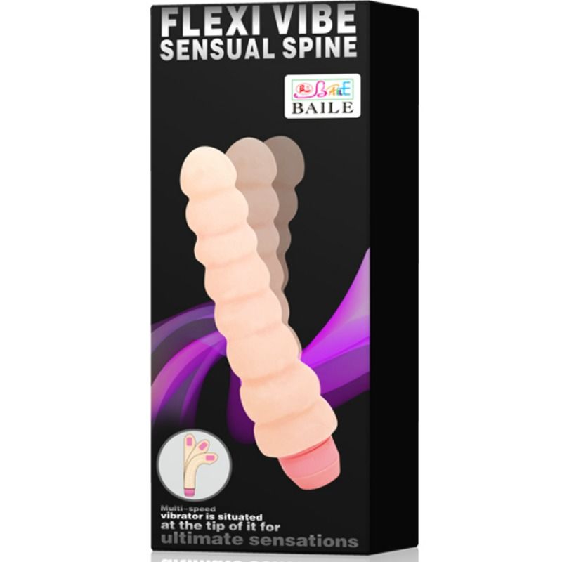 BAILE - FLEXI VIBE SENSUAL SPINE VIBRADOR FLEXIBLE 19 CM