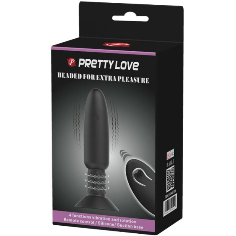 PRETTY LOVE - PLUG CON VIBRACION Y ROTACION