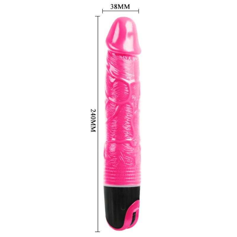 BAILE - VIBRADOR MULTIVELOCIDAD ROSA