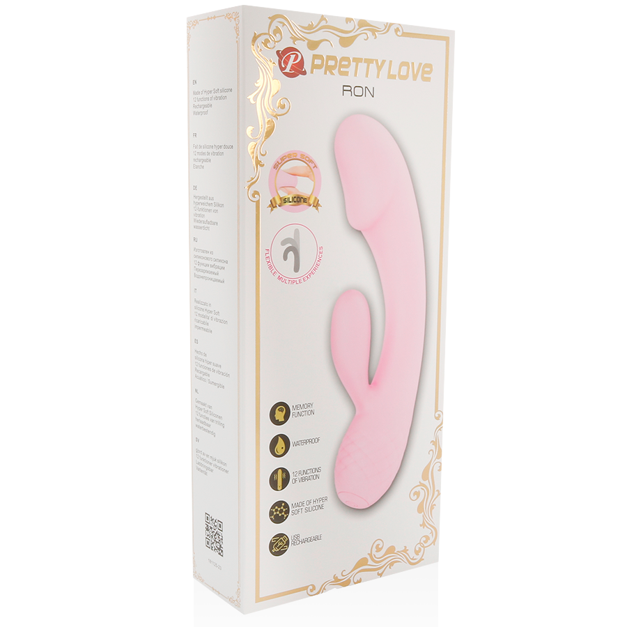 PRETTY LOVE - SMART VIBRADOR RON CON RABBIT