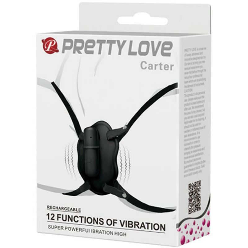 PRETTY LOVE - STRAP ON CON BALA VIBRADORA CARTER