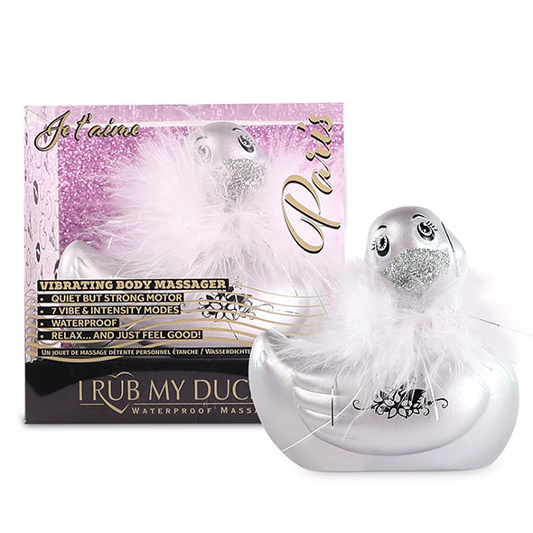 BIG TEASE TOYS - I RUB MY DUCKIE 2.0 | PATO VIBRADOR PARIS (SILVER)