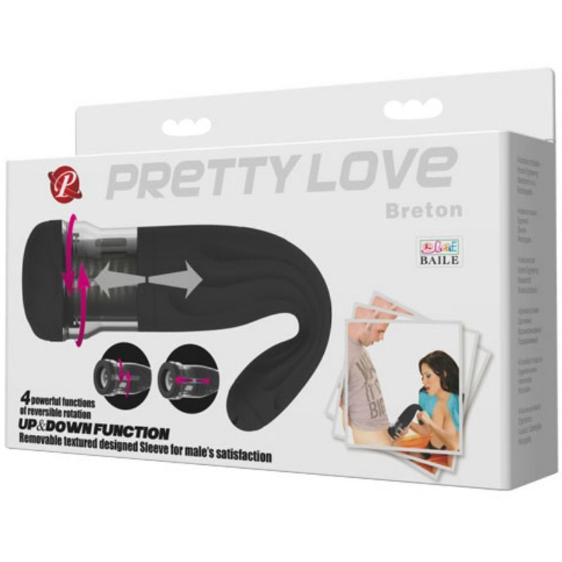 PRETTY LOVE - MALE MASTURBADOR MULTIFUNCIÓN BRETON