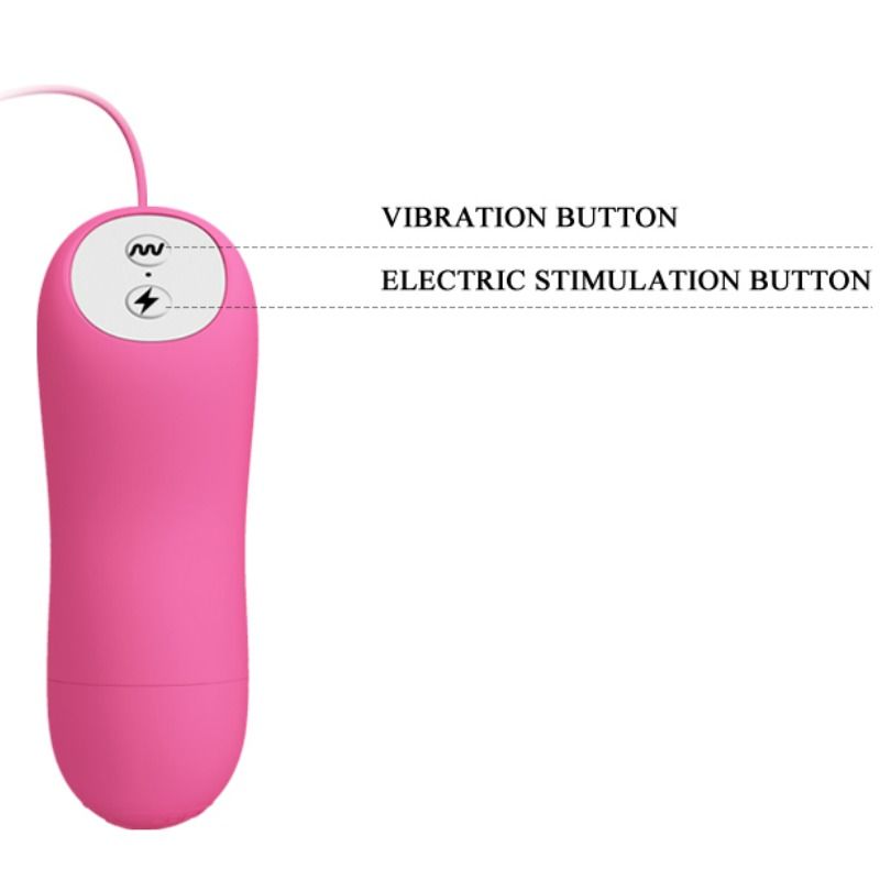 BAILE - ROMANTIC WAVE PIZAS CON VIBRACION Y ELECTROSHOCK FUCSIA