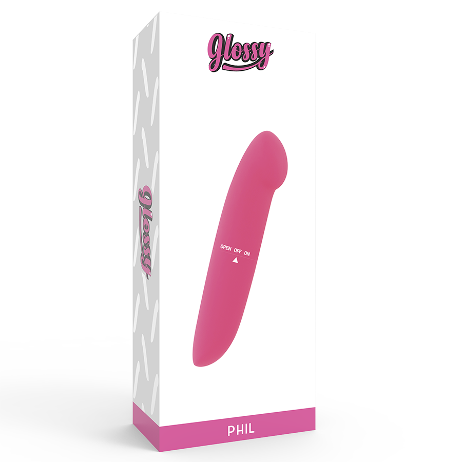 GLOSSY - PHIL VIBRADOR ROSA