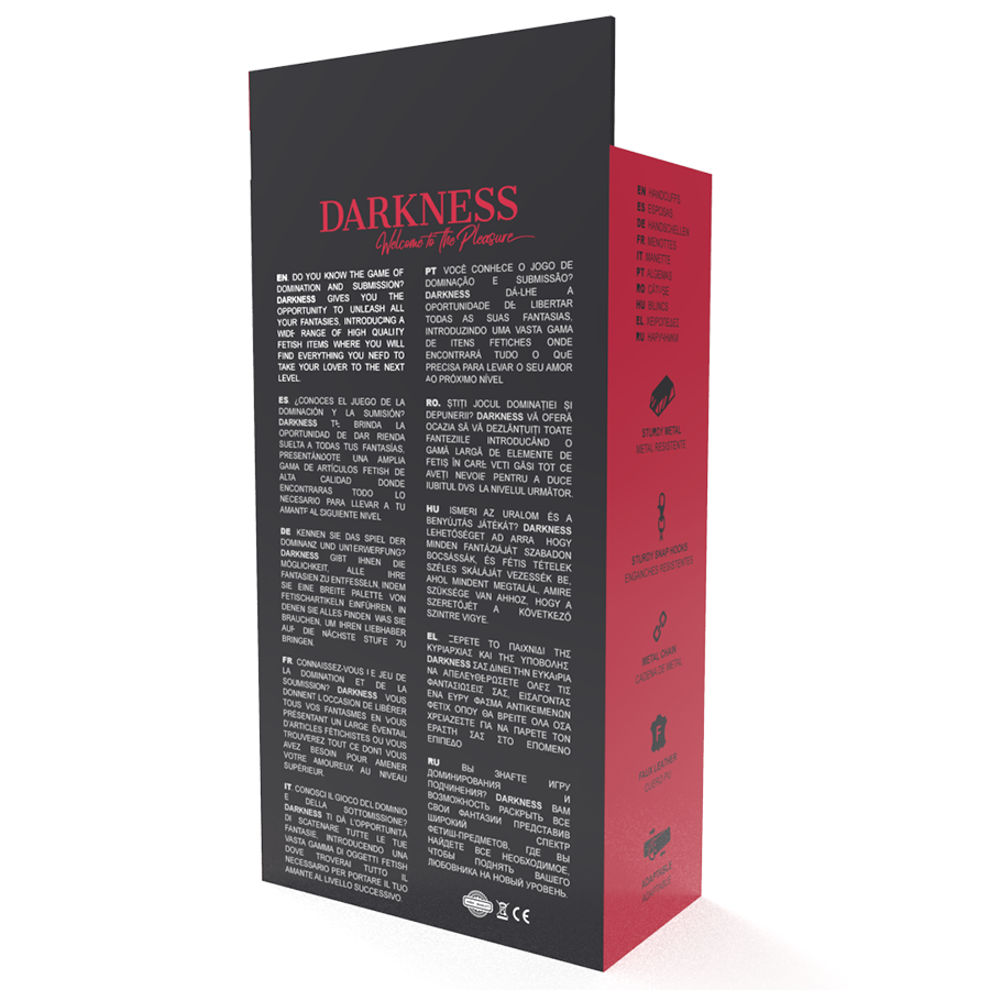 DARKNESS - ESPOSAS MANOS NEGRO