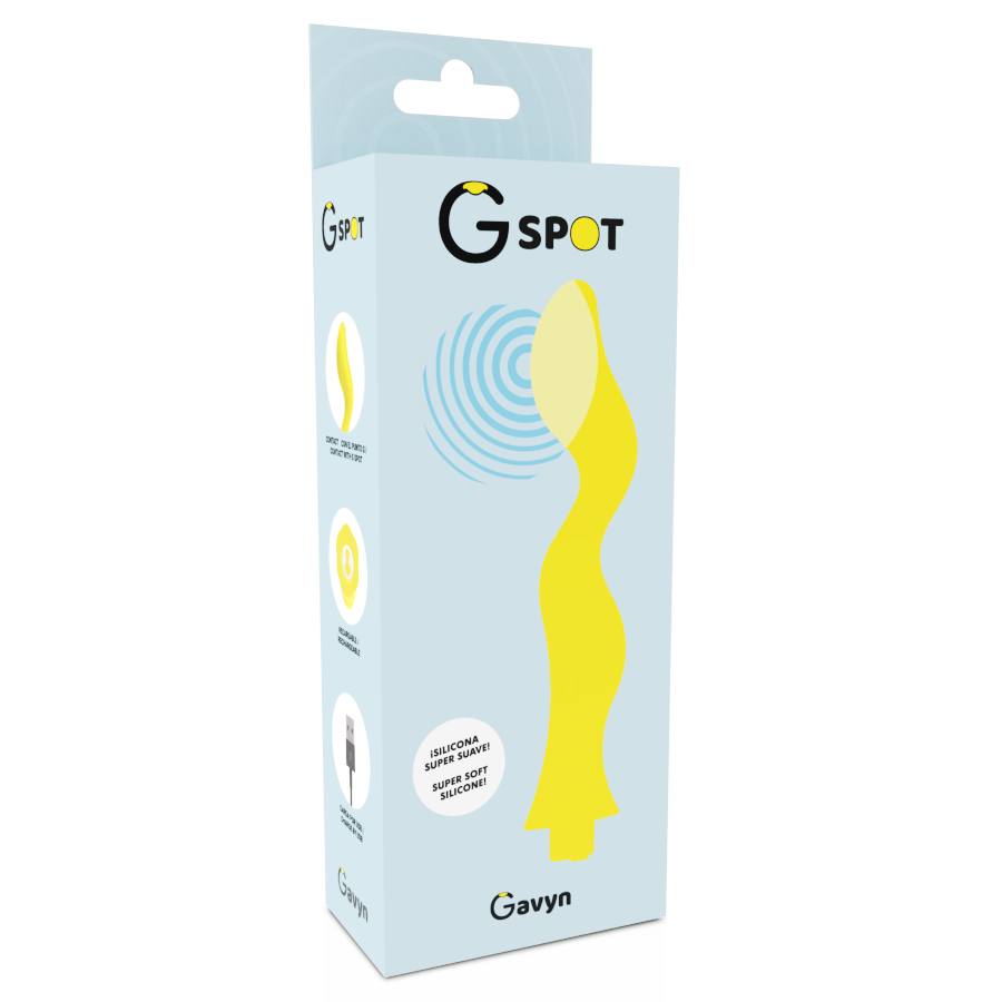 G-SPOT - GAVYN VIBRADOR PUNTO G AMARILLO