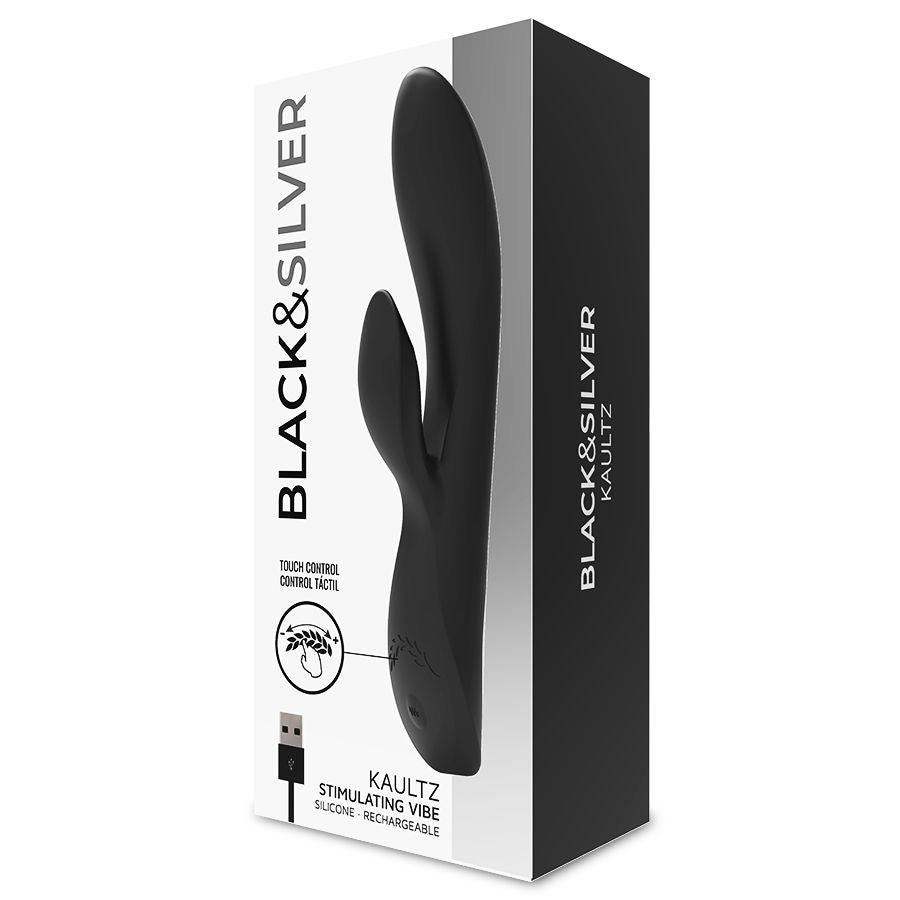 BLACK&SILVER - KAULTZ VIBRADOR CONTROL TOUCH