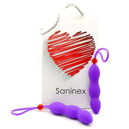 SANINEX - CLIMAX PLUG ANAL CON ANILLO PENE LILA