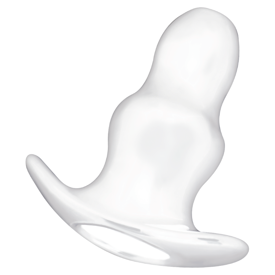 ADDICTED TOYS - DILATADOR ANAL MEDIANO 11 CM - TRANSPARENTE