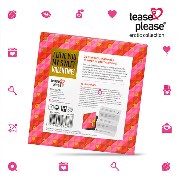 TEASE & PLEASE - VALENTINE ADVENT CALENDAR