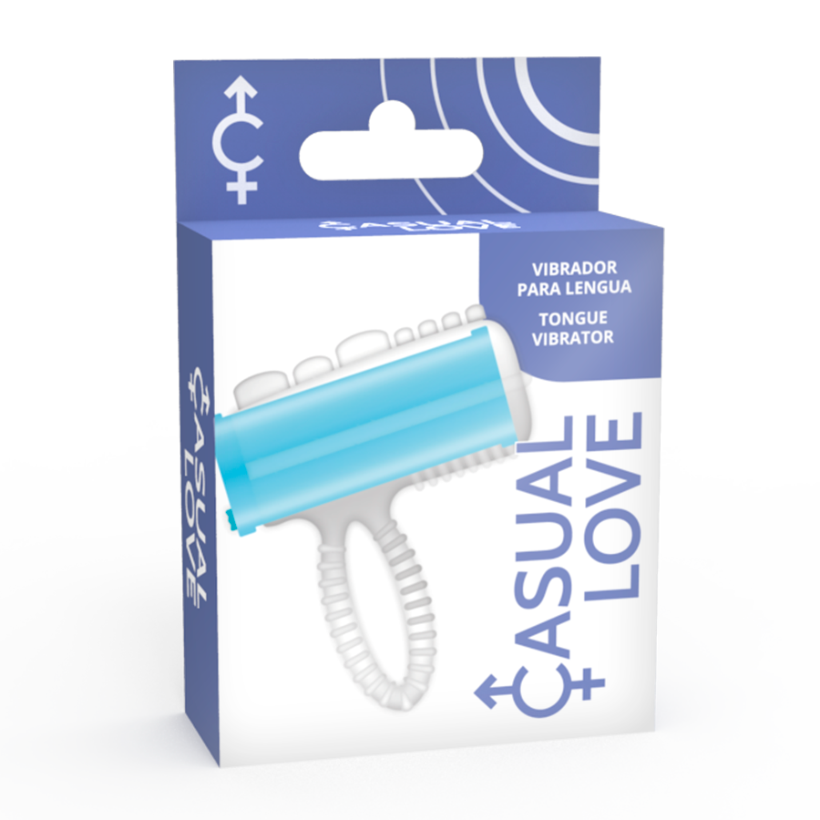 CASUAL LOVE - RING TONGUE VIBRATING AZUL