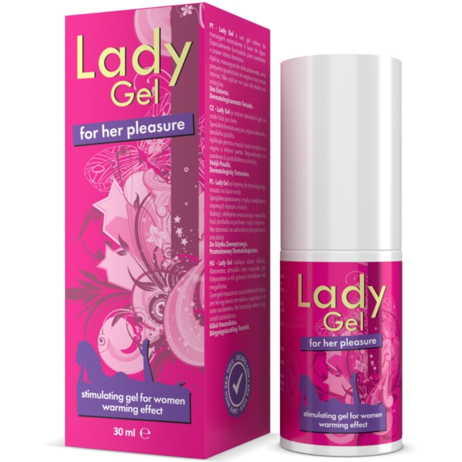 INTIMATELINE - LADY GEL FOR GER PLEASURE GEL ESTIMULANTE EFECTO CALOR ELLA 30 ML