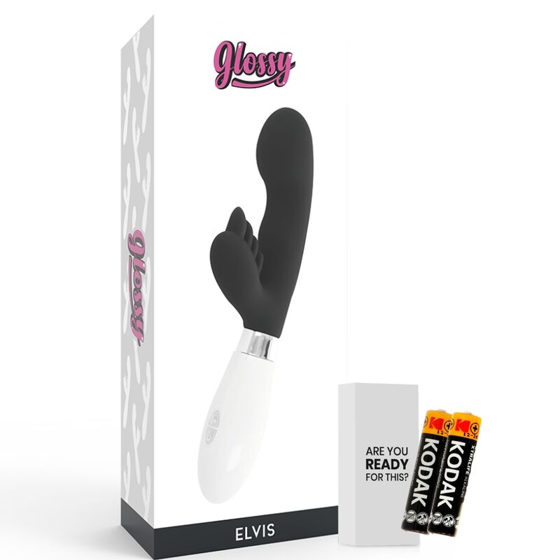 GLOSSY - ELVIS RABBIT NEGRO