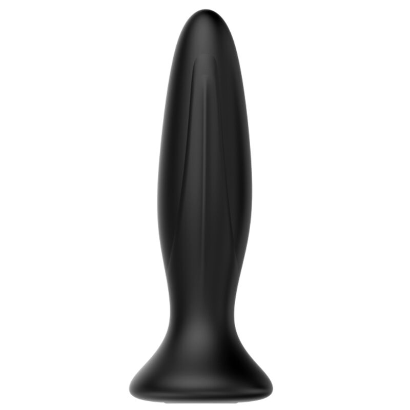 MR PLAY - PLUG ANAL VIBRADOR NEGRO RECARGABLE