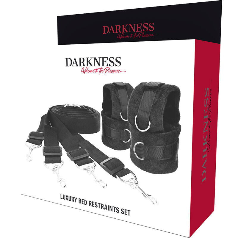 DARKNESS - SET DE ATADURAS PARA LA CAMA