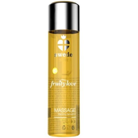 SWEDE - FRUITY LOVE ACEITE EFECTO CALOR FRUTAS TROPICALES Y MIEL 60 ML