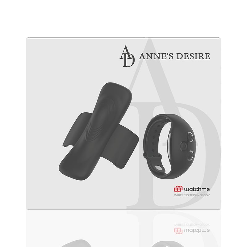 ANNE'S DESIRE - PANTY PLEASURE TECNOLOGÍA WATCHME NEGRO