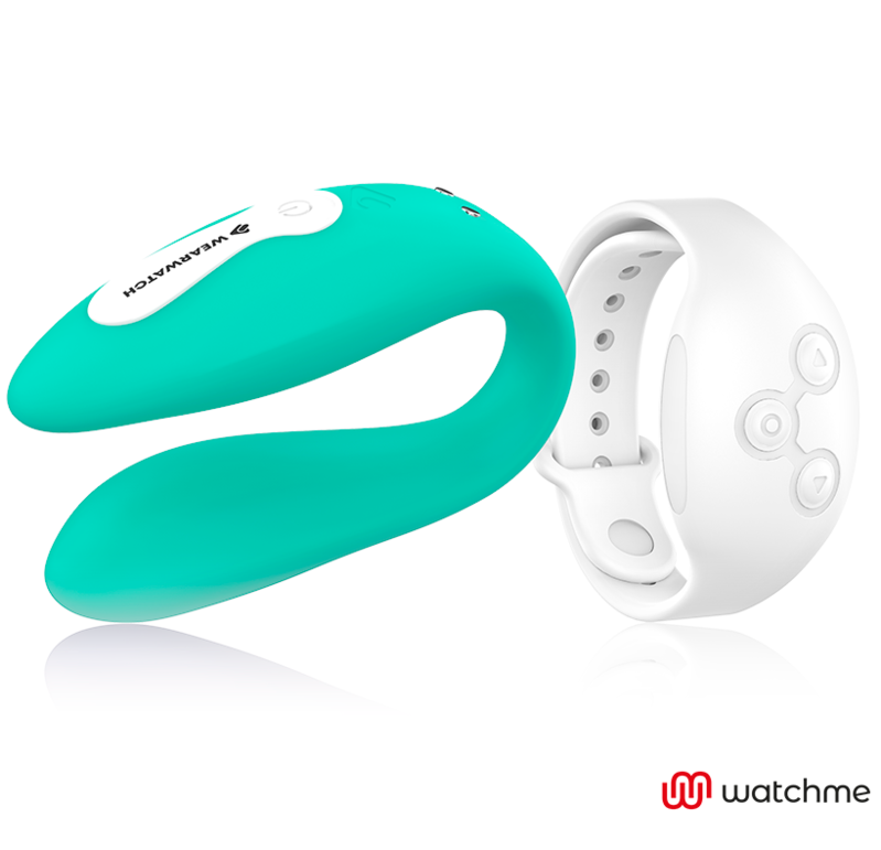 WEARWATCH - VIBRADOR DUAL TECHNOLOGY WATCHME AGUA MARINA / NÍVEO